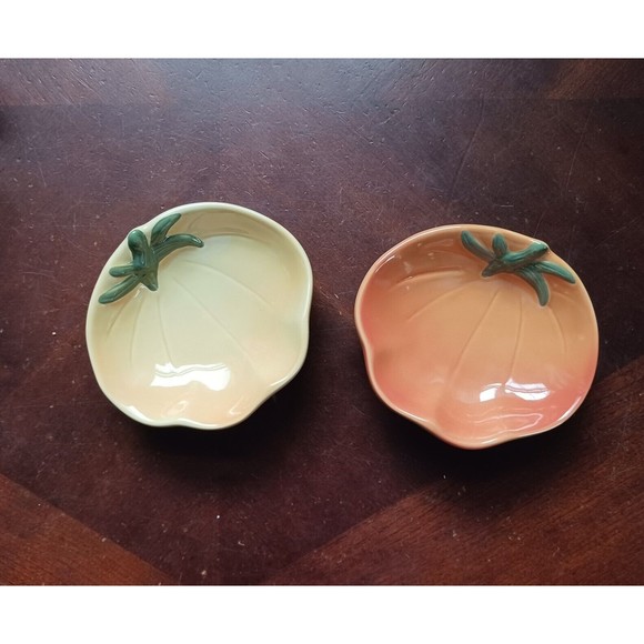 Williams Sonoma Other - Williams Sonoma 5” Tomato Pumpkin Dip Appetizer Serving Dish Spoon Rest Fall Set